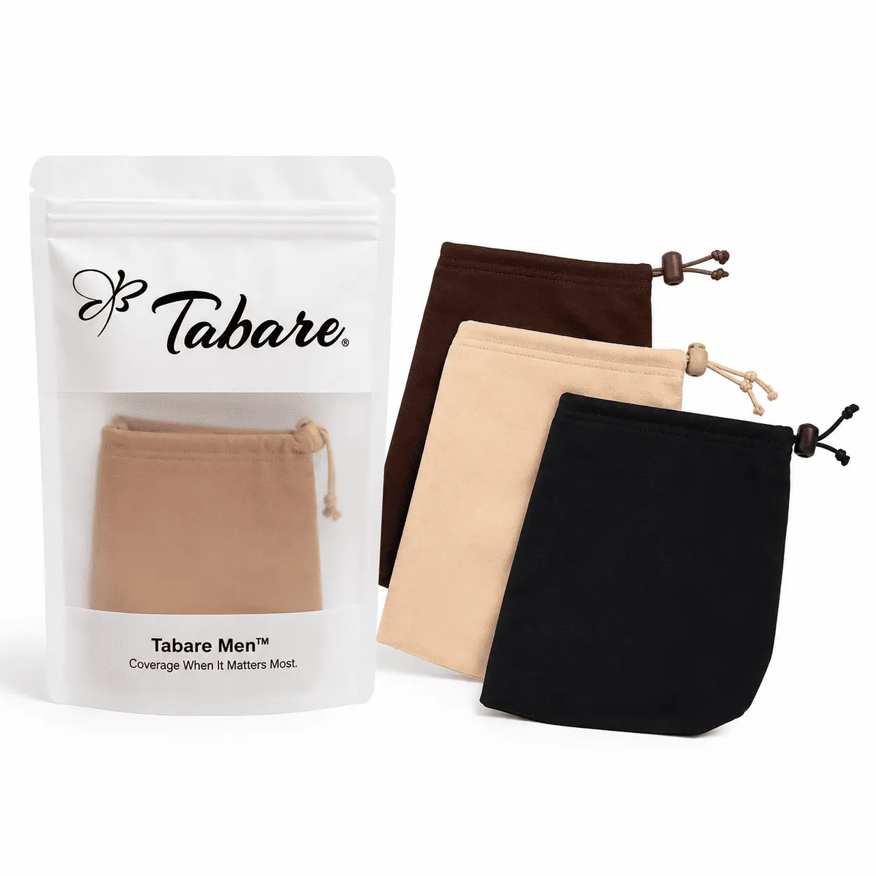 Maple Leaf Modesty Pouch for Men Tanning Photography Movies Modesty Pouch for Male Parts Quality 4 Way Stretch Fabric