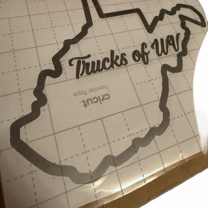 OG Silver Trucks Of WV Sticker