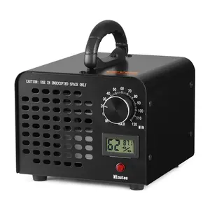 fathersdaygift VEVOR Ozone Generator, 24000mg/h Ozone Machine Odor Remover, High Capacity Commercial/Industrial Ozone Generator Machine, Home Air Ionizers Deodorizer with 0-120 min Time Setting for Rooms, Cars, Pets