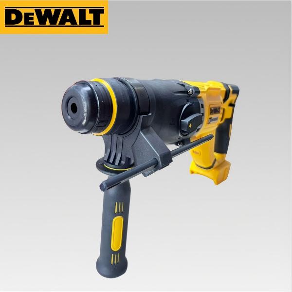 DeWalt 263B 20V MAX XR SDS Plus Brushless Rotary Hammer, 3.0 J Impact Energy, 0-1,165 RPM, 0-4,300 BPM, 3-Mode Operation, SHOCKS Vibration Control, For Concrete Drilling and Chipping