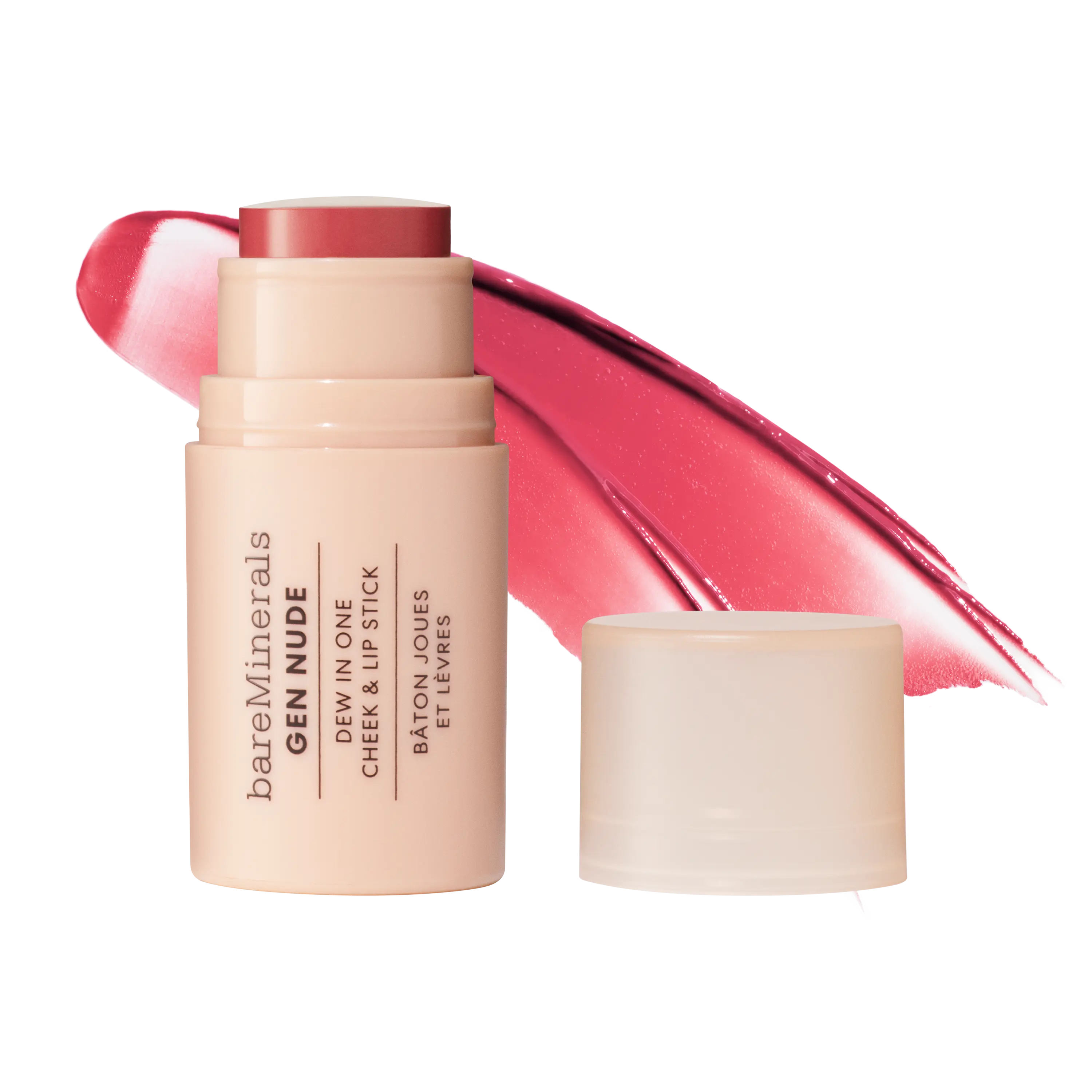 bareMinerals GEN NUDE Dew in One Cheek & Lip Stick - Muti-Use, Portable, Hydrating Formula for Smoother Lips and Cheeks bareMinerals GEN NUDE Dew in One Cheek & Lip Stick - Muti-Use, Portable, Hydrating Formula for Smoother Lips and Cheeks