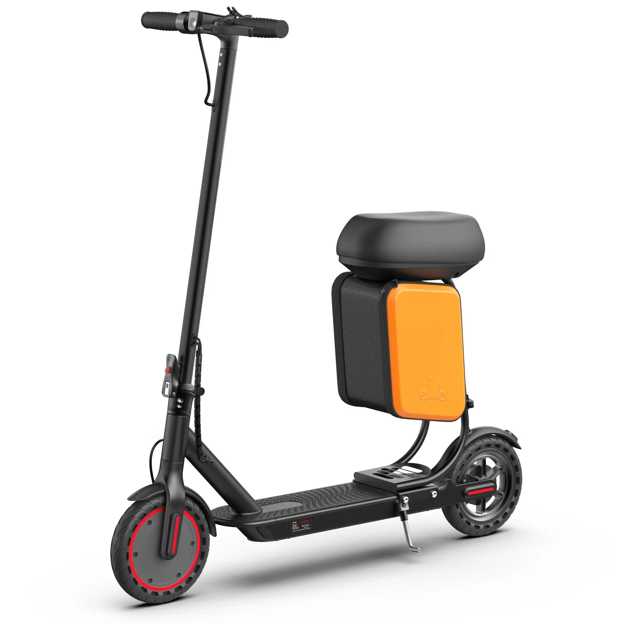 Electric Scooter for Adults – 19 MPH Top Speed, 350W Motor, Foldable Commuter Scooter with App Control, Seat and Bag Electric Scooter for Adults – 19 MPH Top Speed, 350W Motor, Foldable Commuter Scooter with App Control, Seat and Bag