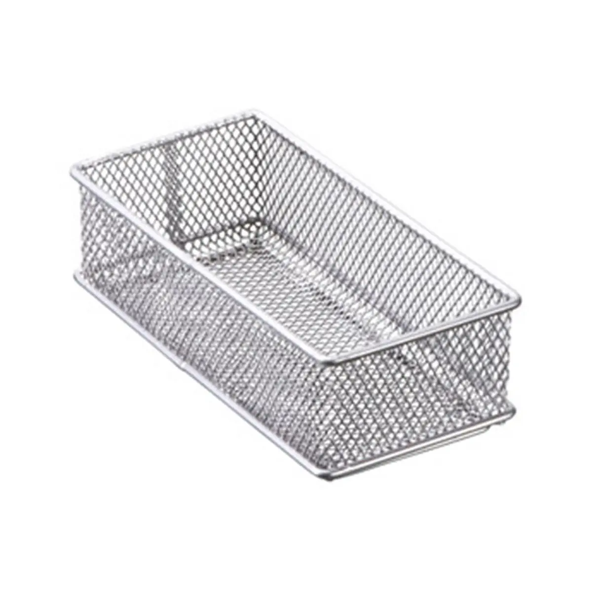 212 MAIN 6x3 Inch Steel Mesh Organiser Basket - Furniture Organization Solution for Fruit, Vegetable Storage, Fruit Basket