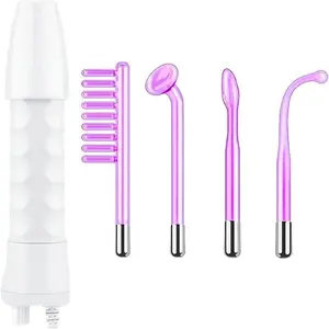 Portable High-Frequency Beauty Stick, Us Plug, for Body Neck Hair Face Skin Treatment, New Design Electric Comb Device