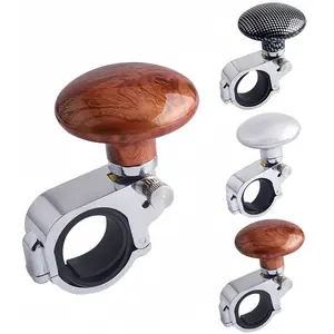 3pcs Easy-Install Folding Steering Wheel Booster Knob, Steering Wheel Spinner Holder, Universal Power Handle Spinner For Cars And Trucks, Enhances Vehicle Control, Steering Wheel Accessory