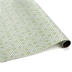 Island House Green Lattice Gift Wrapping Paper - Green