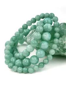 Vintage Elegant Jade Stone Beaded Bracelets, Handmade Beaded Bracelet, Classic Fashion Men Accessories for Women & Men, High Quality Bracelet