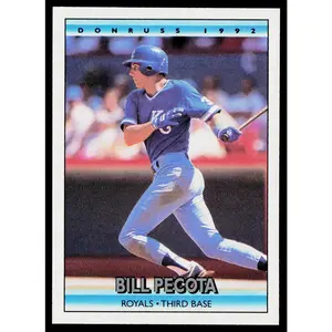 Bill Pecota 1992 Donruss #361 Kansas City Royals