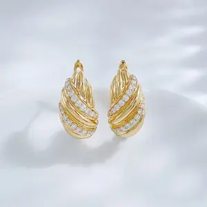 18-K lab-grown diamond, D-E VS-VVS ; light luxury lab-grown diamond stud earrings, APYE0116-Y