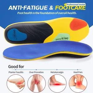 220+ lbs Plantar Fasciitis Insoles for Men & Women, Heavy Duty Arch Support Orthotics for Flat Feet, flat foot, Pain Relief Inserts for Work Boots & All-Day Standing