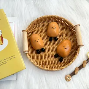 [Classic Squish Texture] taba squishy Potato Buddy, Fidgets Toy for Stress Relief & Fun – Perfect for Party, Birthday, Holiday & Christmas Gifts – Silicone Material [90g]