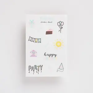 Birthday Sticker Sheet