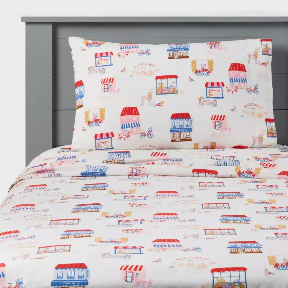 Patisserie Kids' Cotton Sheet Set - Pillowfort