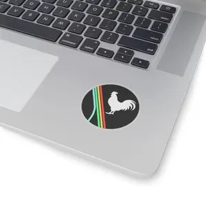 ARC Raiders Scrappy Spectrum Division Sticker | Sunny Skies & Midnight Raid Designs | Laptop Gamer Gift Glossy Kiss-Cut Vinyl Decal