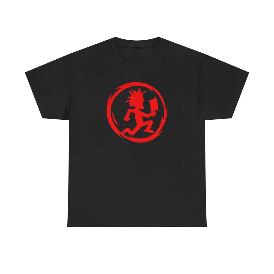 Insane Clown Posse Hatchetman Classic Vintage Tee, Unisex Heavyweight Streetwear Aesthetic, Dark Carnival Rap Merch, O.G. Juggalo Lifestyle Apparel, Concert Festival Must-Have, Versatile Casual Street Style Top, Perfect for Horrorcore Rap Playlists