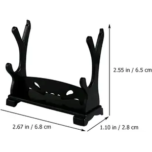 Anime swords plastic display stand mini small katana