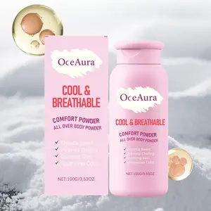 Comfort powder, suitable for large capacity body powder at home, gentle formula, non irritating, suitable for all body skin, portable for daily use.