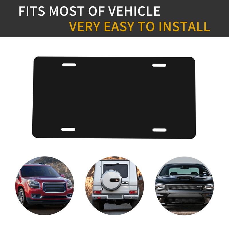 Outdoor Adventure Mountain View License Plate Novelty Tag Custom Car Accessories