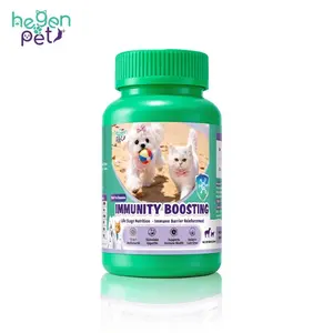 12-in-1 Immunity Boosting for Dogs & Cats – Stronger Immune System, Shiny Coat & Better Appetite | Hegenpet