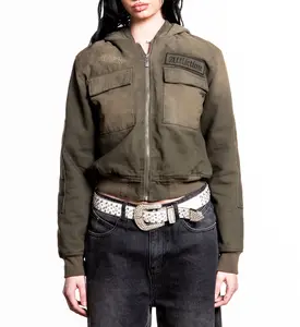 Affliction Women's Zip Up Hoodie Wrecking Ball