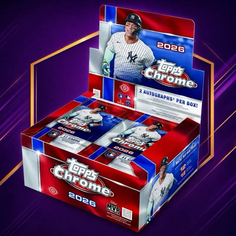 Topps Chrome Baseball 2026 Jumbo Hobby