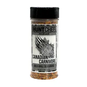 HuntChef Canadian Carnivore - Bold Grill Seasoning - No MSG, No Gluten Added & 100% Made in America