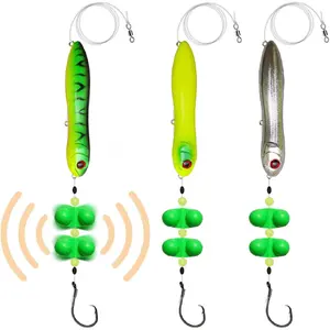 Catfish Float Rigs with Catfish Rattles Rattling Catfishing Tackle for Bank Fishing Cooper Rig Equipment Circle Hooks for Peg Floats Santee Rig