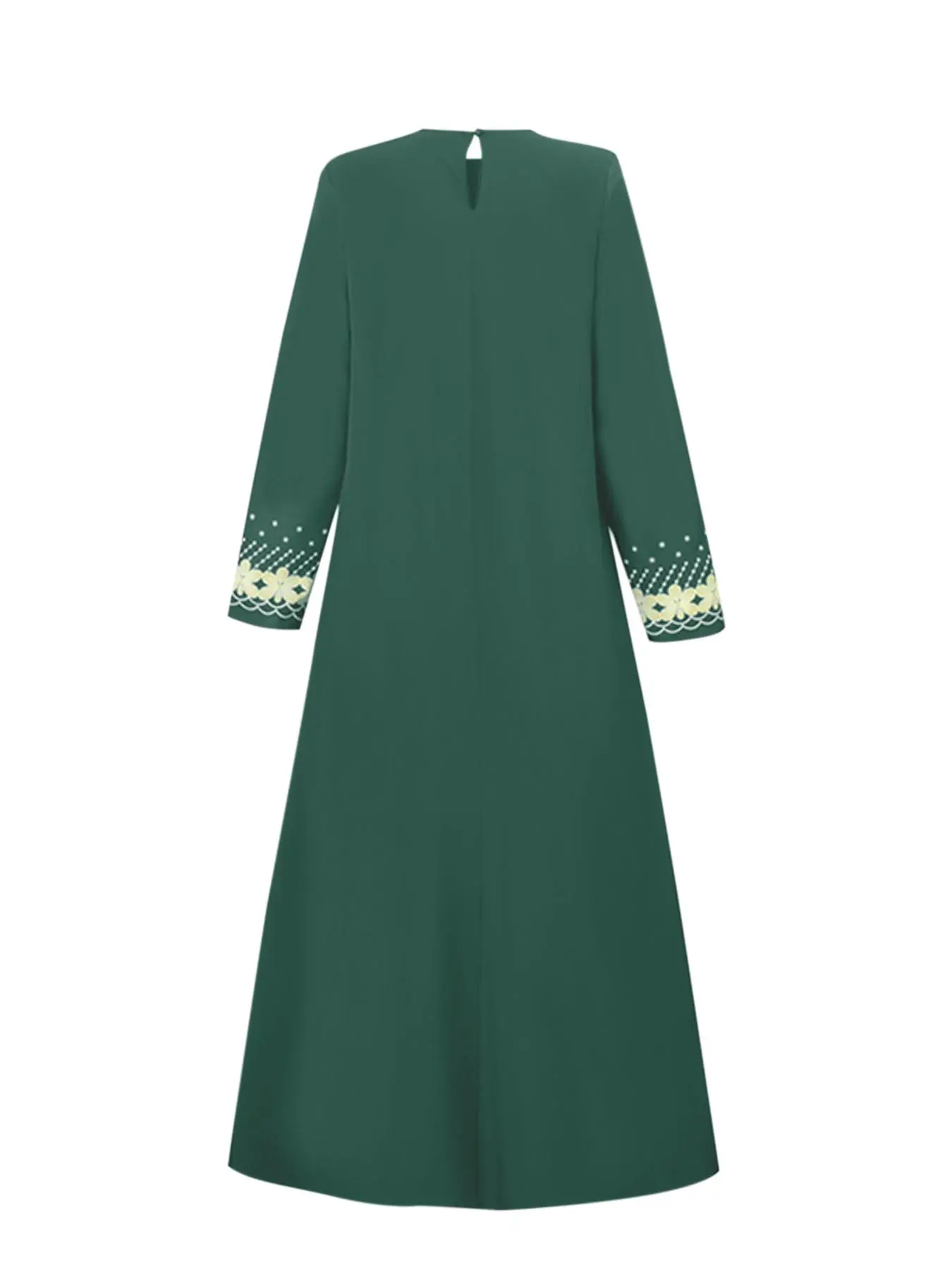 cute islamic dresses Pretty Chiffon Material Front Side with Cute Buttons with Full Lining Casual Long Dress Abayas Muslim Women Long Dress - Muslim Dress and Islamic Clothing price