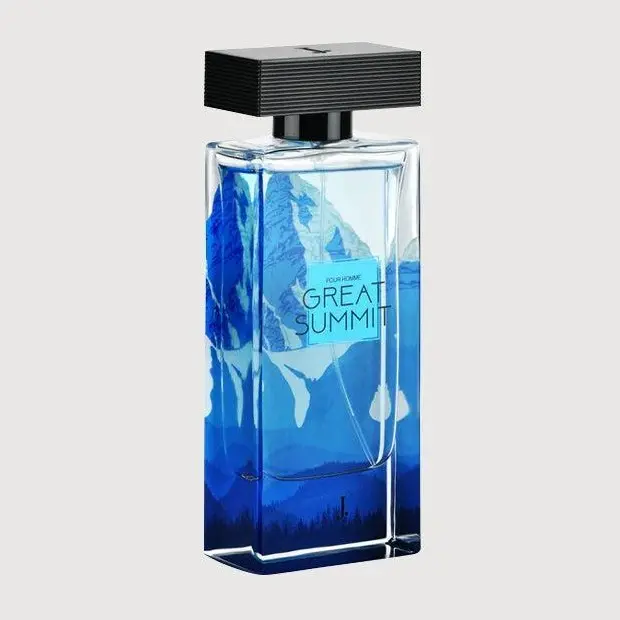 J DOT FRAGRANCES Great Summit Men's Perfume - Citrus Woody Musk and Amber Scent with Notes of Bergamot and Patchouli, Amber Scent Men's Fragrance