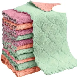 Kitchen Towels and Cloths Set, Kitchen Cleaning Cloth, Soft Cleaning Towel, Ideal for Dishwashing and Daily Cooking, Perfect for Restaurants, High-Quality Absorbent Design