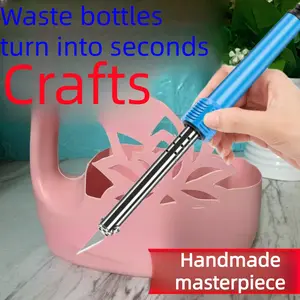 Electric Carving Knife, Soldering Iron, Heating Blade, Dual Purpose Flower Pot, Puncher, Hot Hole Cutter, Household Tool