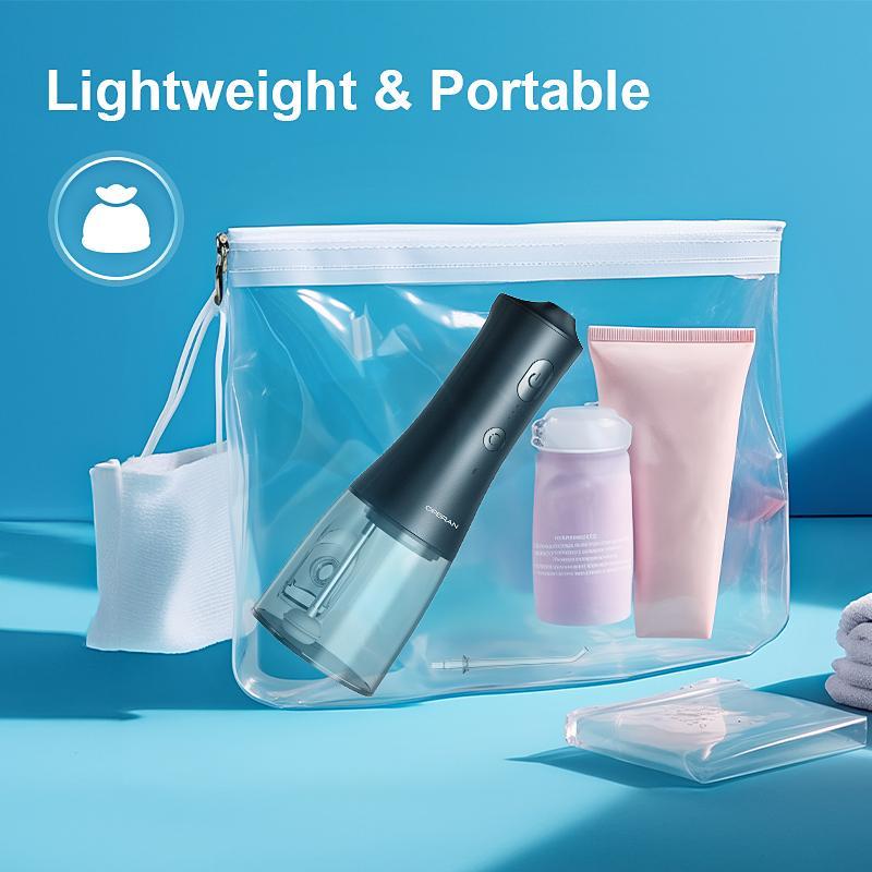 Operan Dental Water Flosser with 4 Modes Oral Cleaning and Nozzle Rechargeable Portable Cordless Oral Irrigator for Home and Travel, Electric Tooth Cleaner Kits,  Traditional Cleanser#TikTokShopBlackFriday