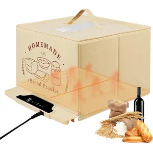 Bread Proofing Box with 85-210?F Temp Control & 12H Timer, Full-Surface  Heating  Sourdough Warming Mat for Sourdough, Baking, Yogurt, Kombucha, and Daily  Use(Small)