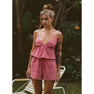 Lille Set Red Gingham