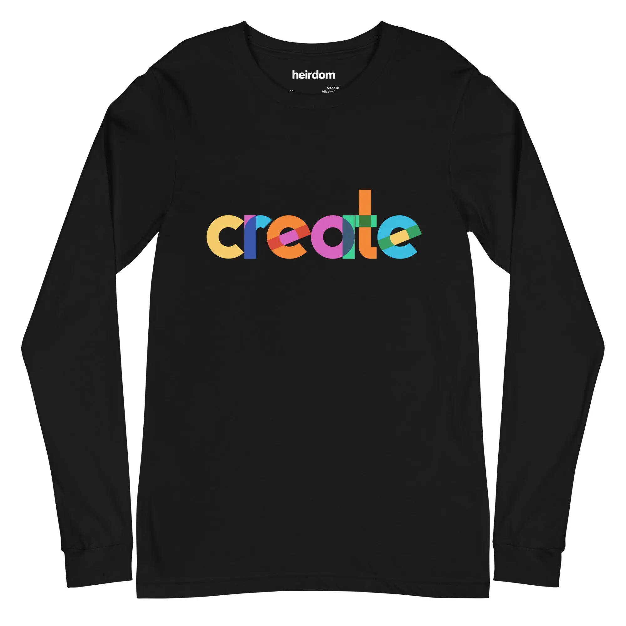 create | Unisex Long Sleeve Tee