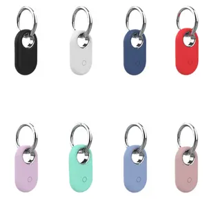 Protective Silicone Case for Samsung SmartTag 2 Full Cover Keychain Tracker Holder Anti Loss Shell