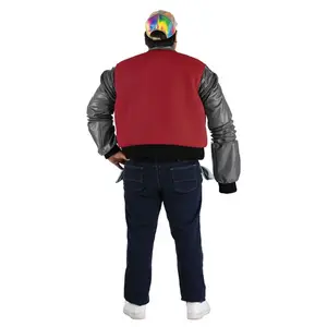 Plus Size Authentic Marty McFly Jacket Men's Costume