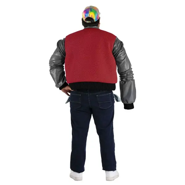 Plus Size Authentic Marty McFly Jacket Men's Costume