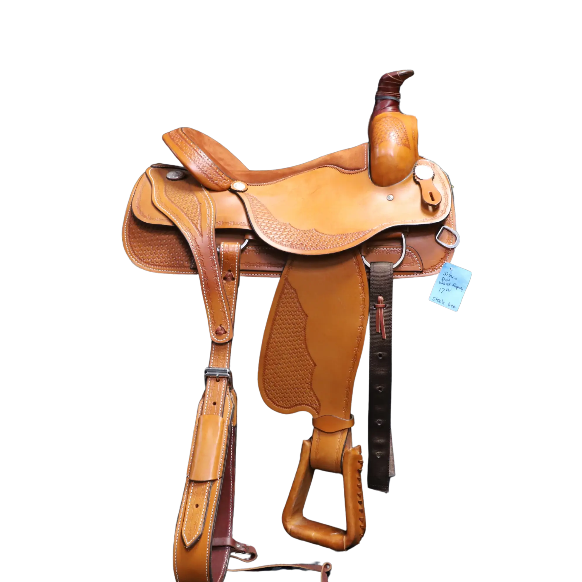Simco D.W. Ward Roping Saddle