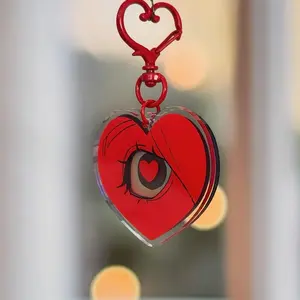 Obsession Inspired Magnet Layers Keychain Eye Charm