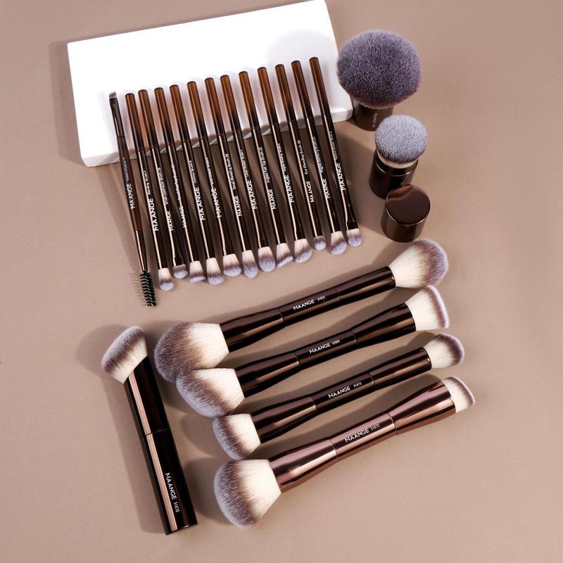 MAANGE Professional Soft Makeup Brush Set, Makeup Brush Kit, 1 set Multifunctional Makeup Brushes for Powder Liquid Cream, Makeup Tools for Women