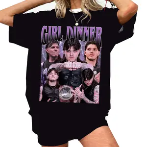 Dominik Girl Dinner T-Shirt, Dom Mysterio Wrestling Fan Sweatshirt Hoodie