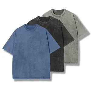 [3-Pack Unisex Washed T-Shirts] Oversize Unisex Washed T-Shirt for Women and Men's Unisex Fit Batik Cotton Oversize Streetwear Menswear  Super Soft Pre-Shrunk GYM Shirt