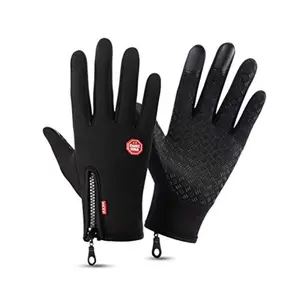 ‌Thermal Touch Gloves Waterproof Cycling Gloves for Bicycle Motorcycle Outdoor Sport Warm Windproof Riding Running Bike Cycling Gloves Cold Weather Winter‌