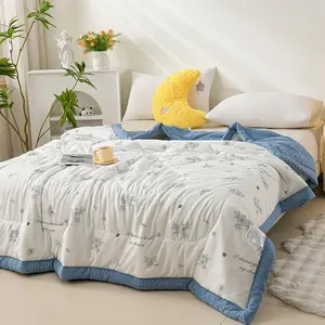 New Cool Silk Summer Quilt Air Conditioning Blanket Ice-Cool Series, Ultra Soft Summer Cooling Blanket, Multi-Functional Thin Bedding