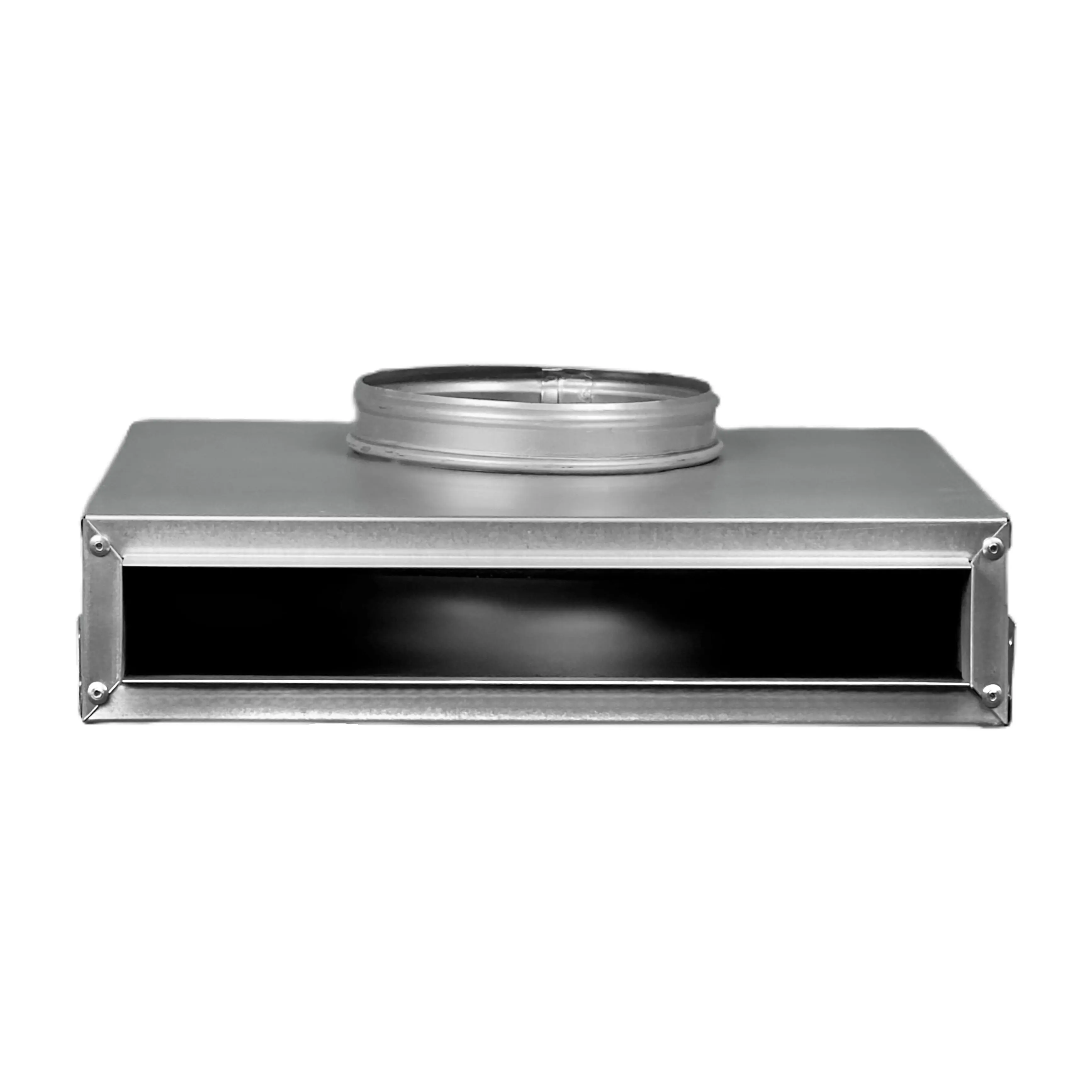 BUILDMART - 12" Plenum Box for [12" Linear Slot Diffuser - 1 Slot - Single Slot] Premium Insulated Plenum Box for Heating and Cooling