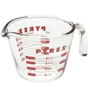 CORINGWARE-PYREX 6001076 CLR 32oz.liq.Cup 532-N Case of 6
