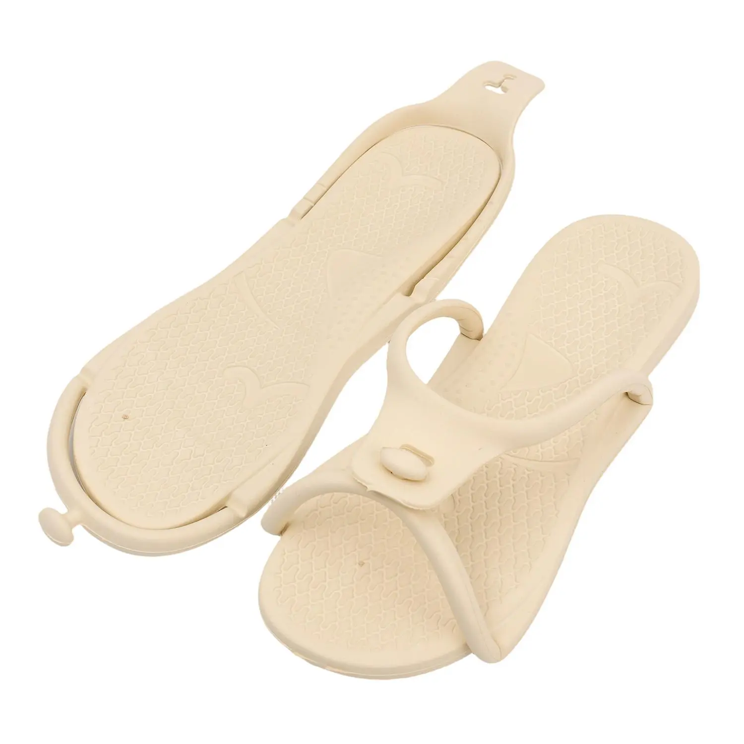 Unisex EVA Slip-On Slippers - Soft, Non-Slip, Foldable, Lightweight, Portable Adult Footwear (36*11.5cm, 11cm Thick) for Travel, Indoors