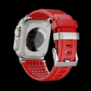 Stainless Steel Buckle + High-Tension Silicone, Secure & Comfy Bands, Durable Design, Ideal for Everyday Use, Comfortable Fit