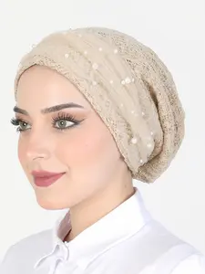 Women's Cotton Mesh Headscarf Hat Turban Hijab, Breathable & Soft Design, Perfect for Daily Wear, Stylish Women's Accessory